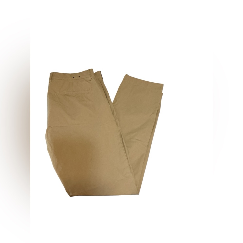 J‎ Crew Flex Slim Fit Chino Pants Khaki Mens W33 L30 Stretch Twill